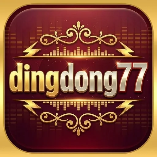 dingdong77 Logo - Resmi